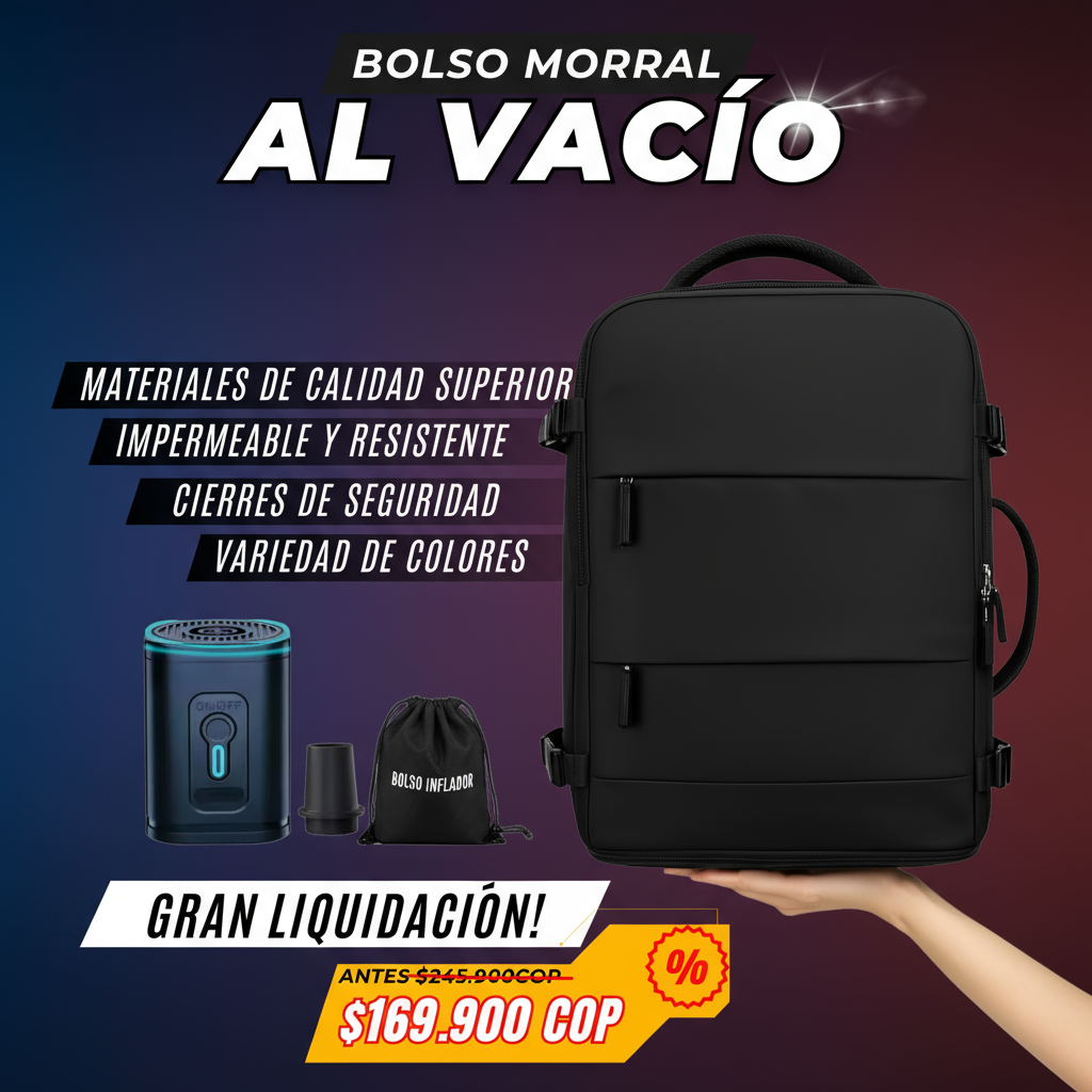 Bolso Morral al vacío viral Amazon