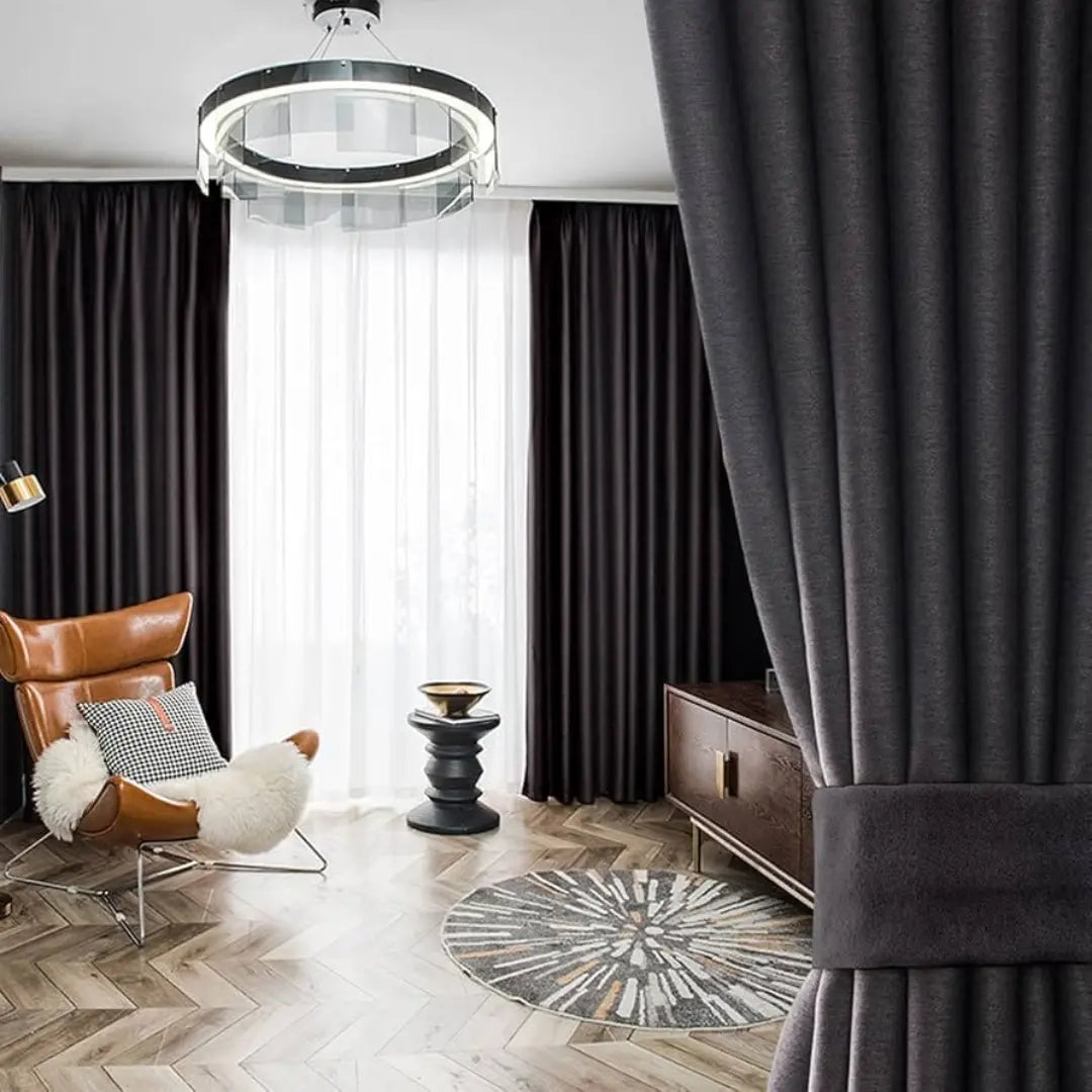 Cortinas Blackout Antiluz con Argolla