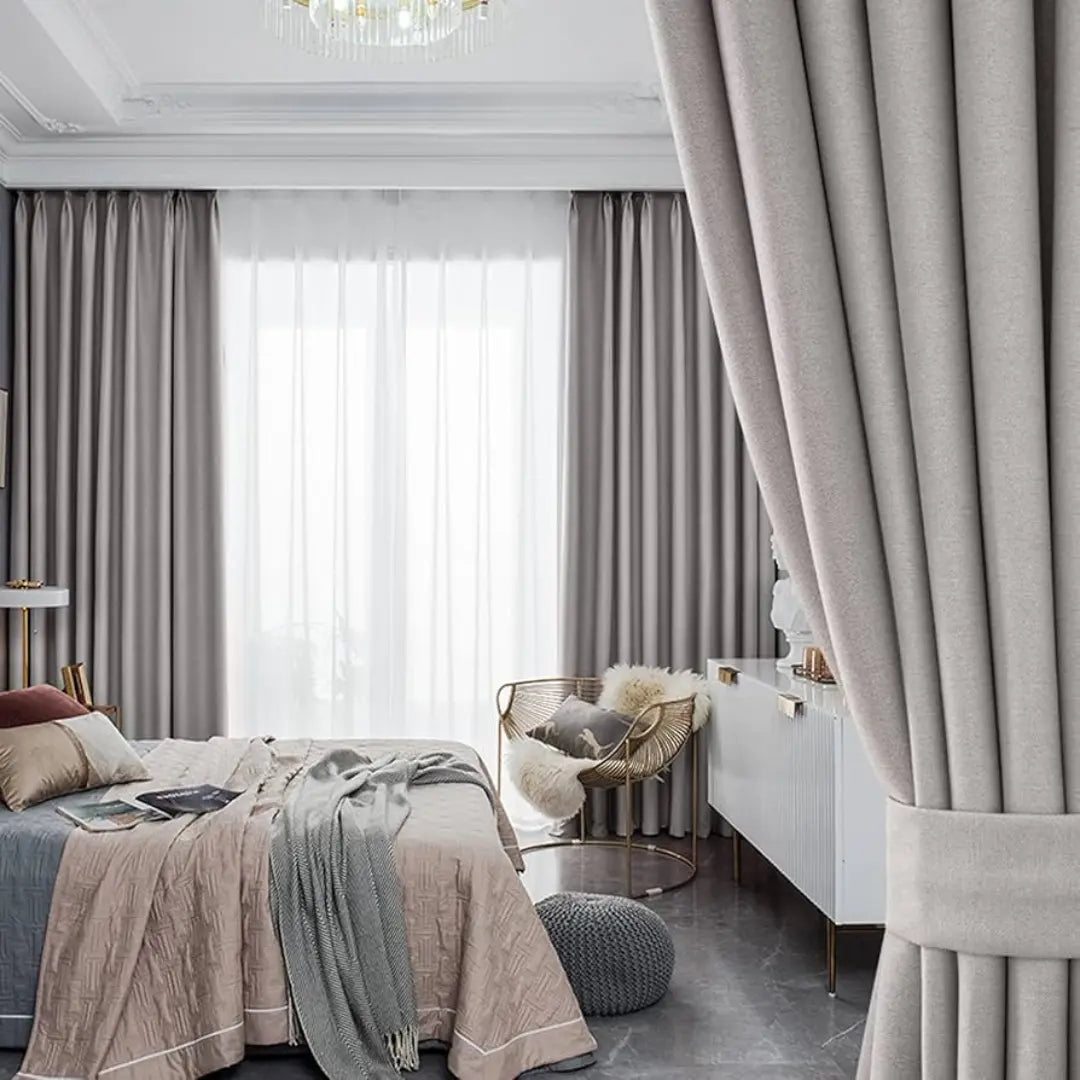 Cortinas Blackout Antiluz con Argolla