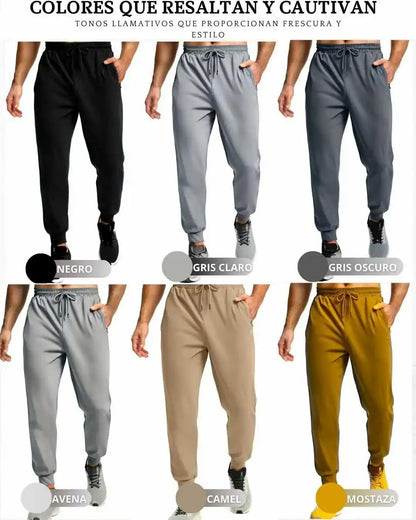Jogger Bota Rib - Cierres Laterales