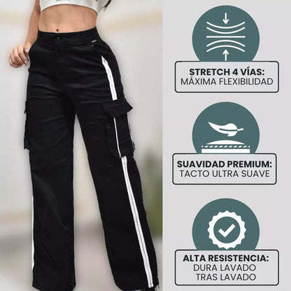 PANTALÓN CARGO STRETCH CASUAL – VIVE TU MEJOR VERSION