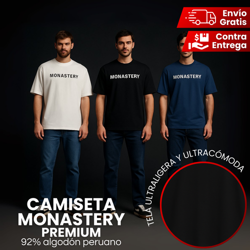 CAMISETA MONASTERY OVERZISE
