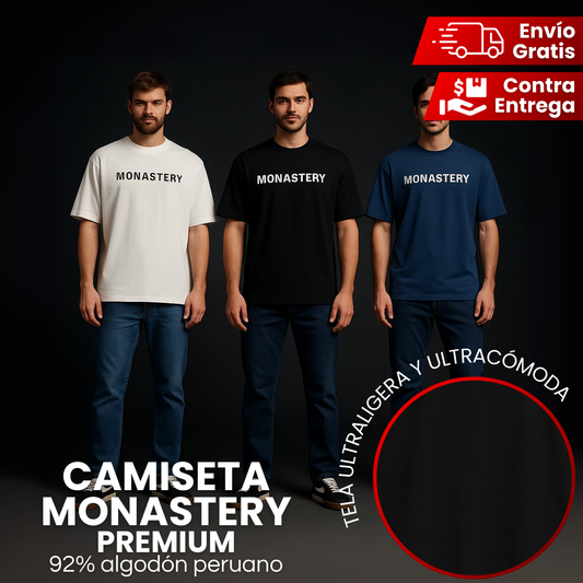 CAMISETA MONASTERY OVERZISE