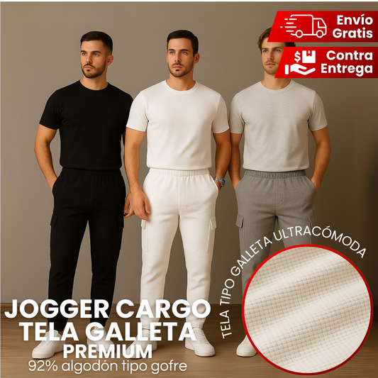 Jogger Cargo Galleta